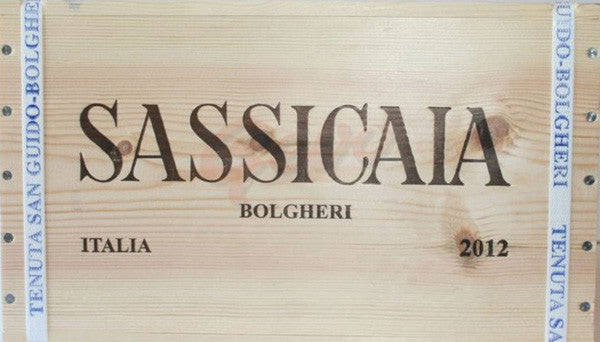 Sassicaia 6 Bottle Original Wine Case
